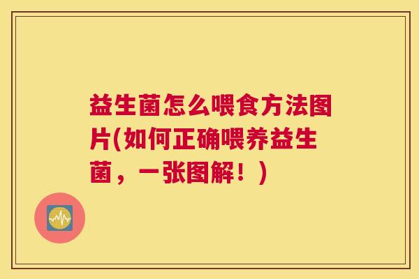 益生菌怎么喂食方法图片(如何正确喂养益生菌，一张图解！)
