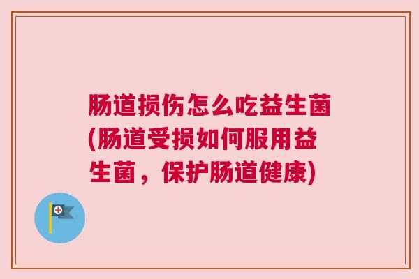 肠道损伤怎么吃益生菌(肠道受损如何服用益生菌，保护肠道健康)